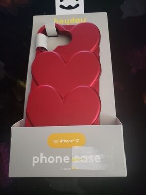 Red Heart Phone Case for iPhone 17